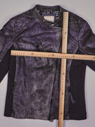 Vintage Biker Lederjacke (S)