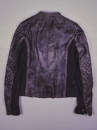 Vintage Biker Lederjacke (S)