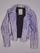 Vintage Biker Lederjacke (S)