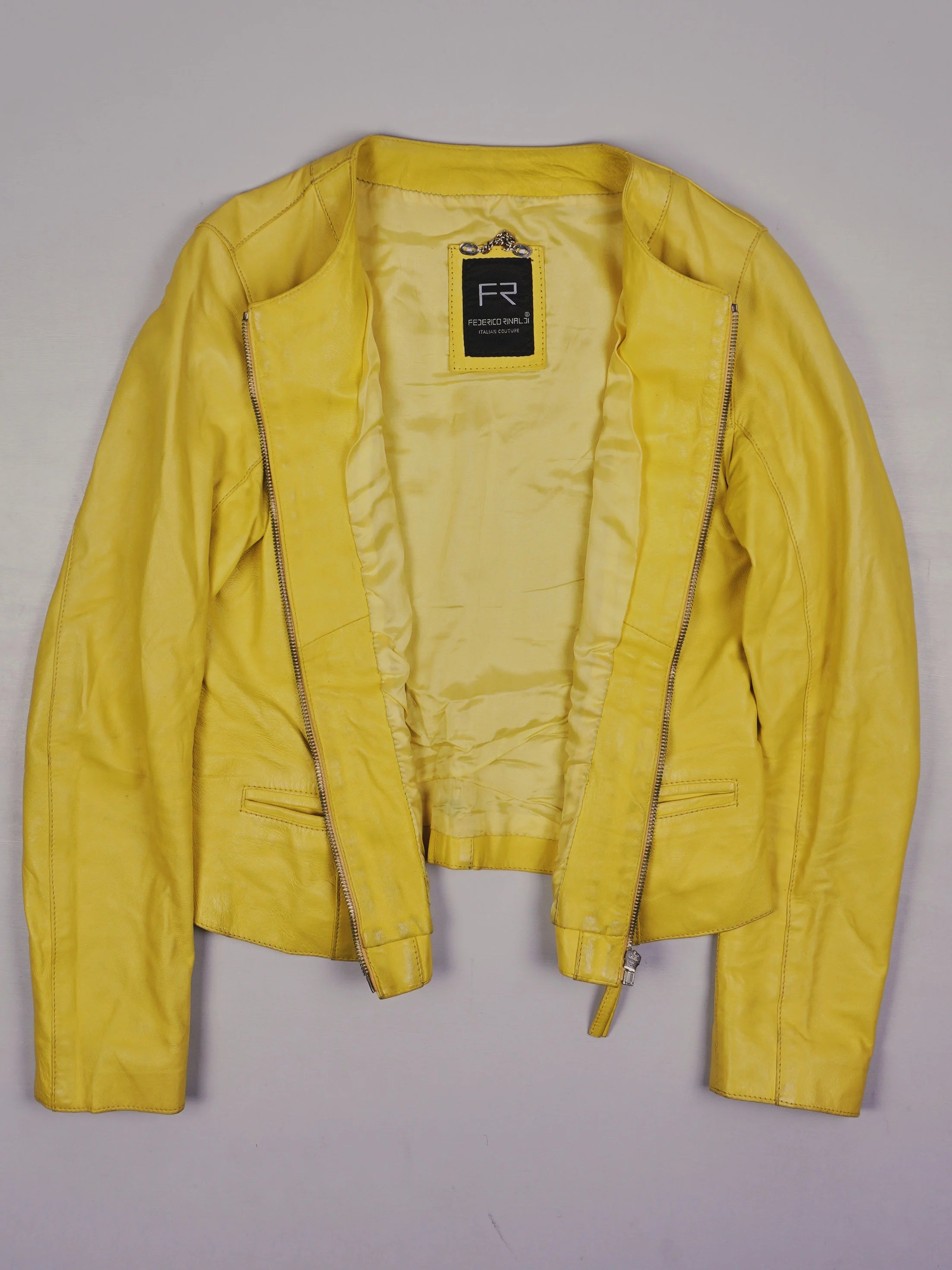 Vintage Lederjacke (M)