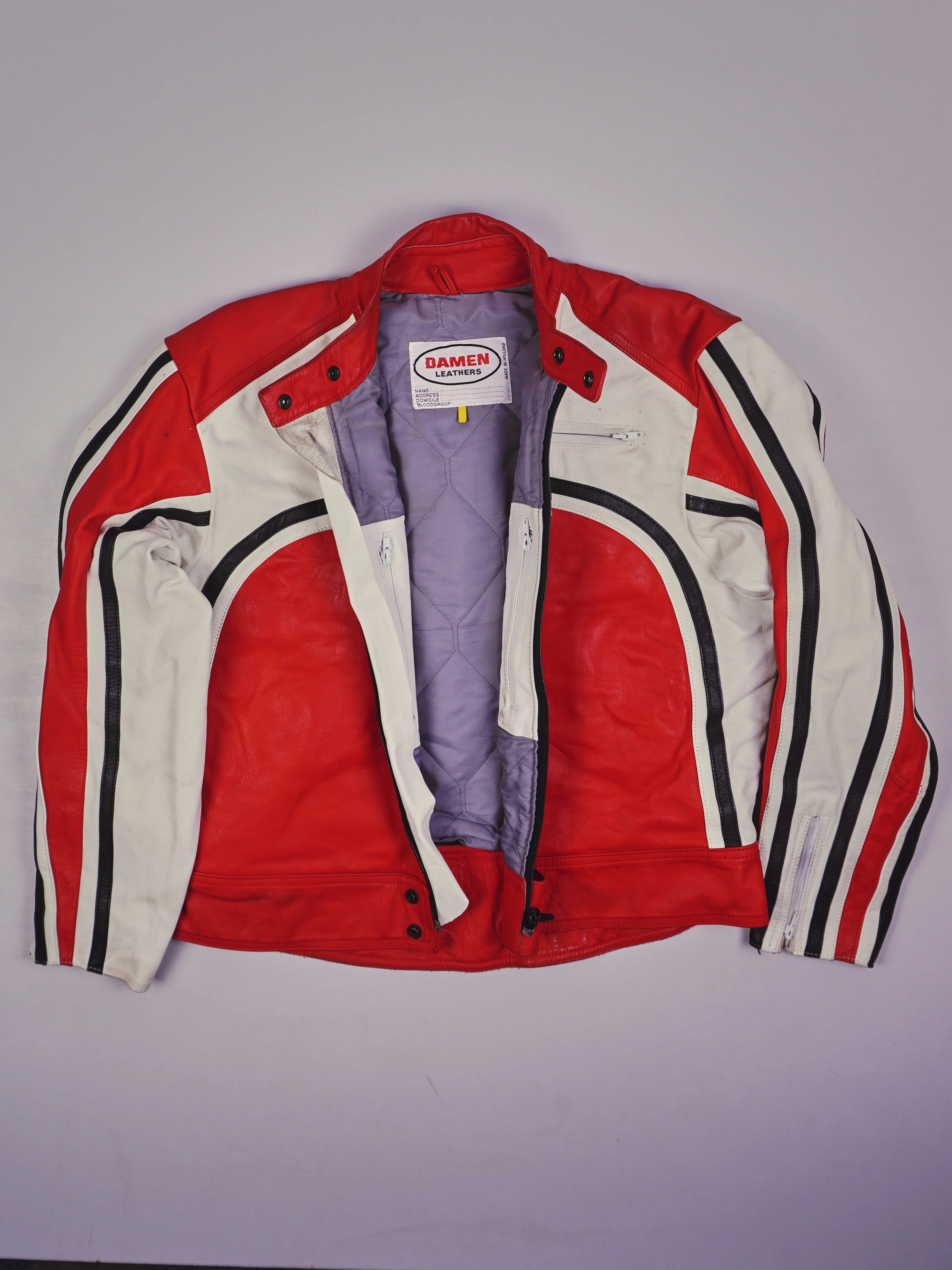 Vintage Racer Lederjacke (XL)