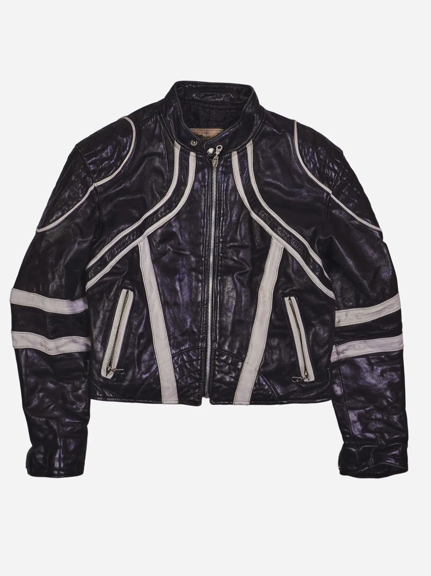 Vintage Racer Lederjacke (s)