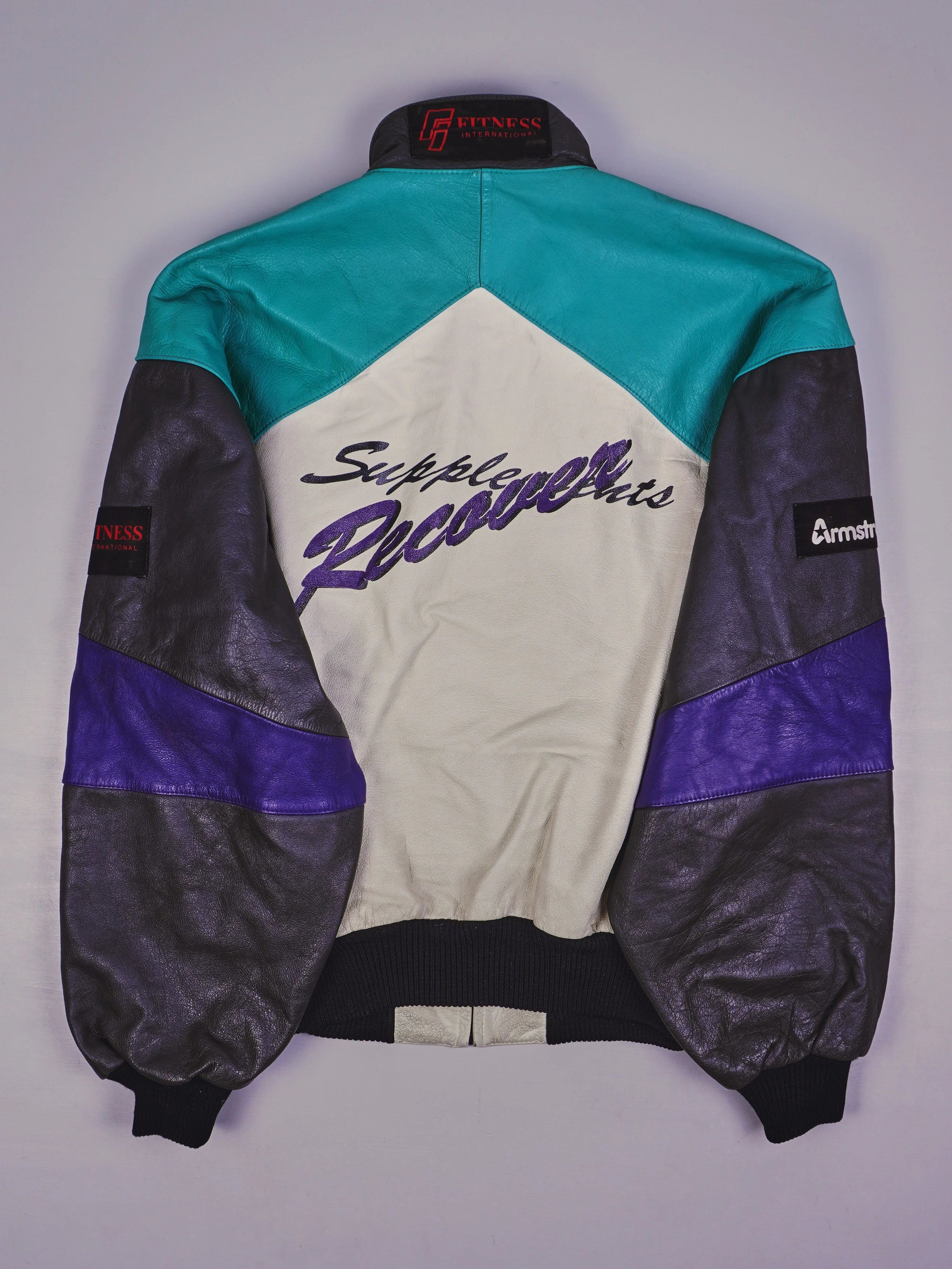 Vintage On the Rocks Rider Lederjacke (XL)