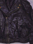 Vintage Rocker Lederjacke (M)