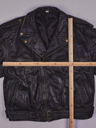 Vintage Rocker Lederjacke (M)