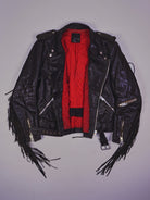 Vintage Indie Lederjacke (M)
