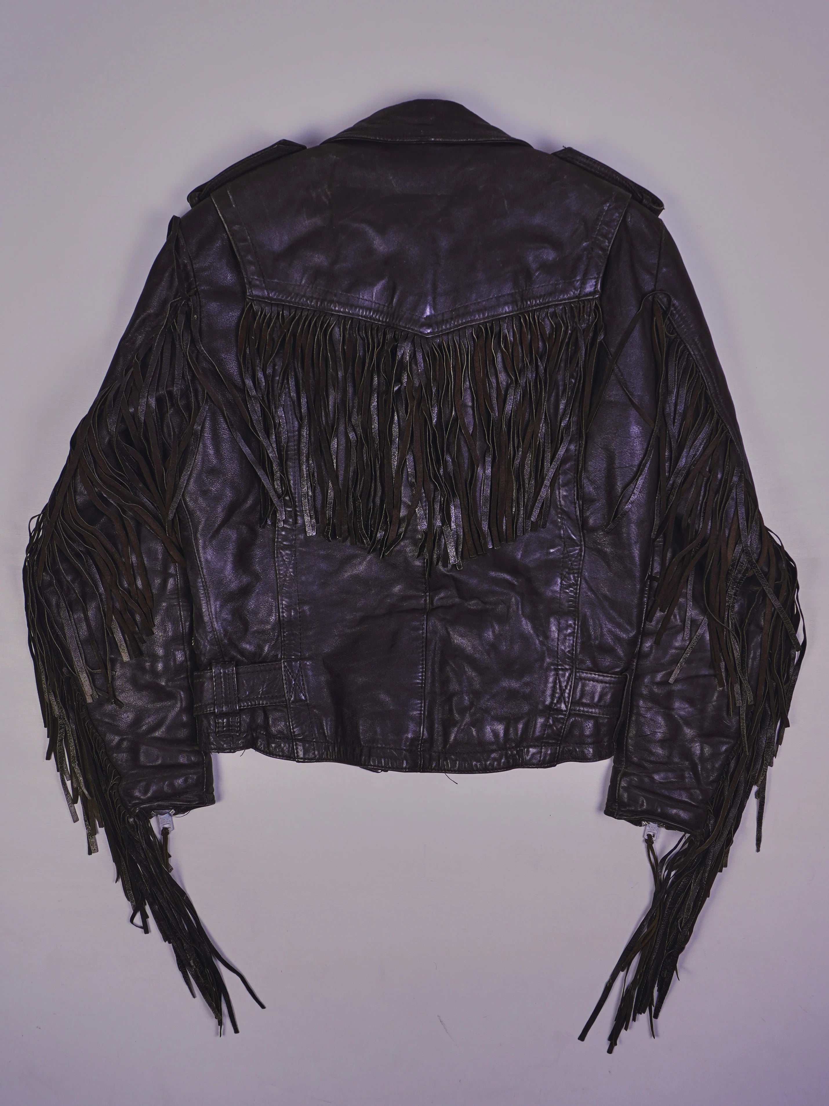 Vintage Indie Lederjacke (M)