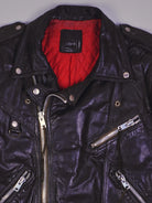 Vintage Indie Lederjacke (M)