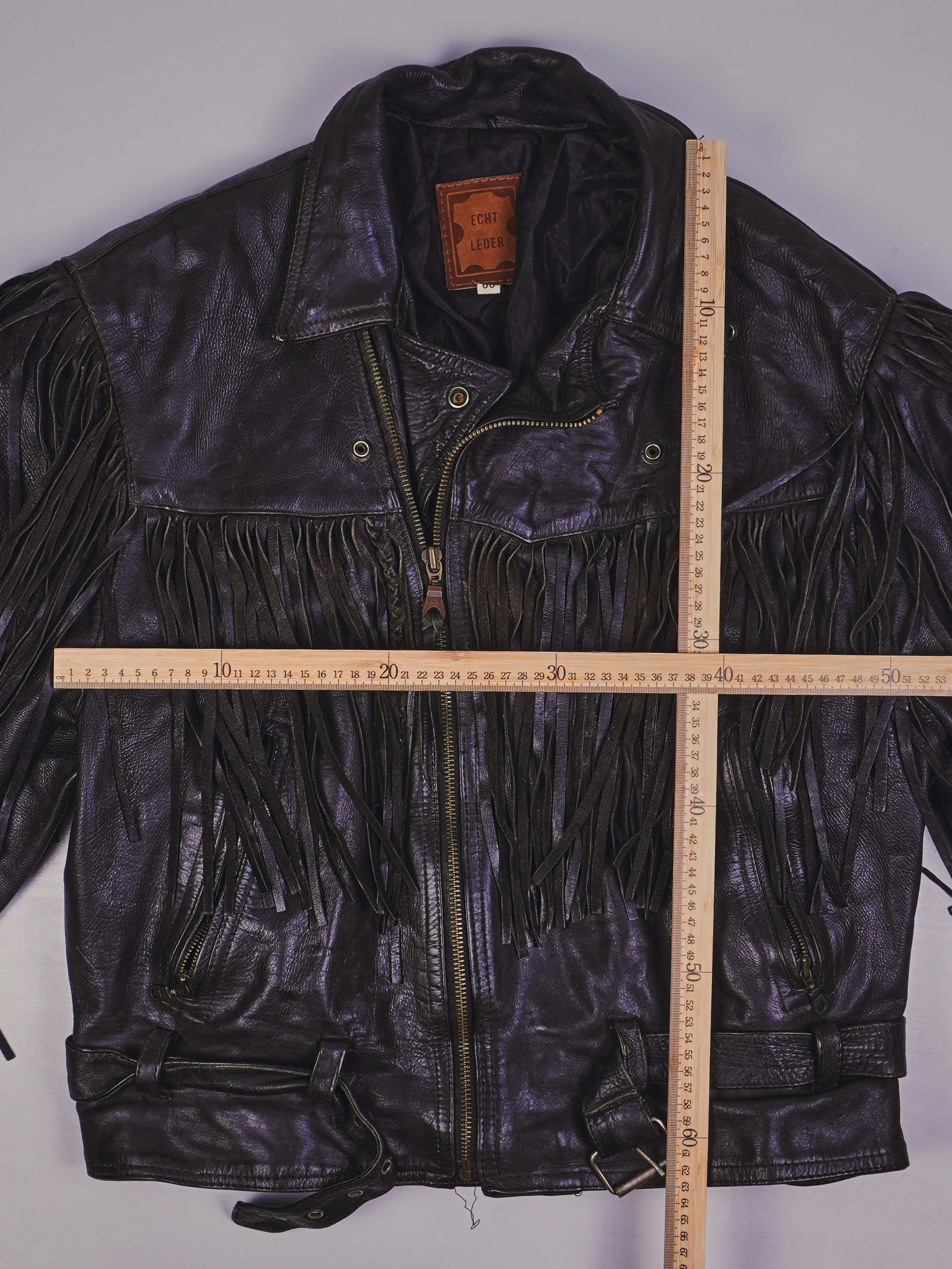 Vintage Indie Lederjacke (M)