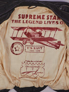 Vinage Piloten Lederjacke (M)