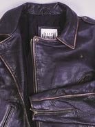 Vintage Rocker Lederjacke (L)