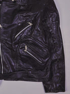 Vintage Rocker Lederjacke (M)