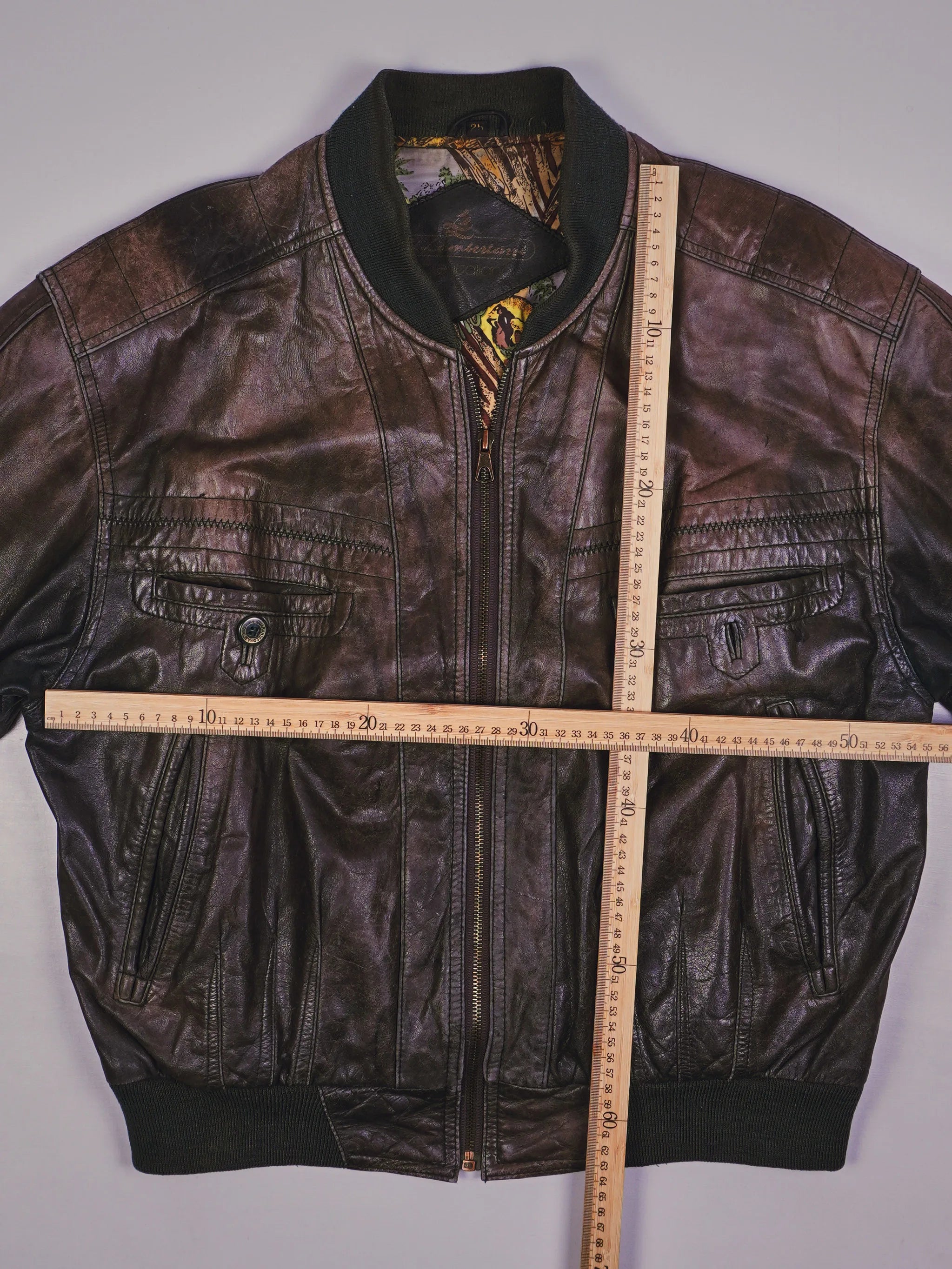 Vintage Lederjacke (M)