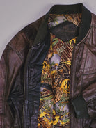 Vintage Lederjacke (M)