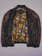 Vintage Lederjacke (M)