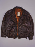 Vintage Camel Lederjacke (XL)