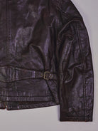 Vintage Biker Lederjacke (S)