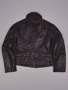 Vintage Biker Lederjacke (S)