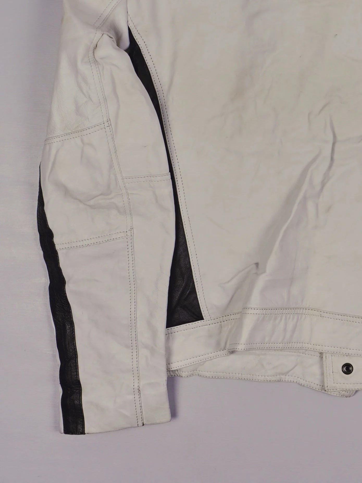 Vintage Dakota Racing Lederjacke (S)