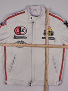 Vintage Kenvelo Racing Lederjacke (S)