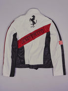 Vintage Ferrari Racing Lederjacke (M)