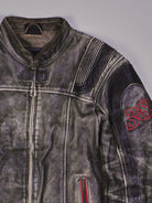 Vintage Cafe Racer Racing Lederjacke (L)