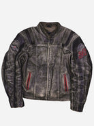 Vintage Cafe Racer Racing Lederjacke (L)