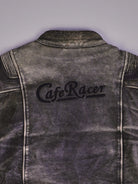 Vintage Cafe Racer Racing Lederjacke (L)