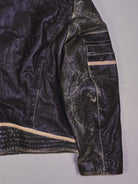 Vintage Mustang Racing Lederjacke (L)