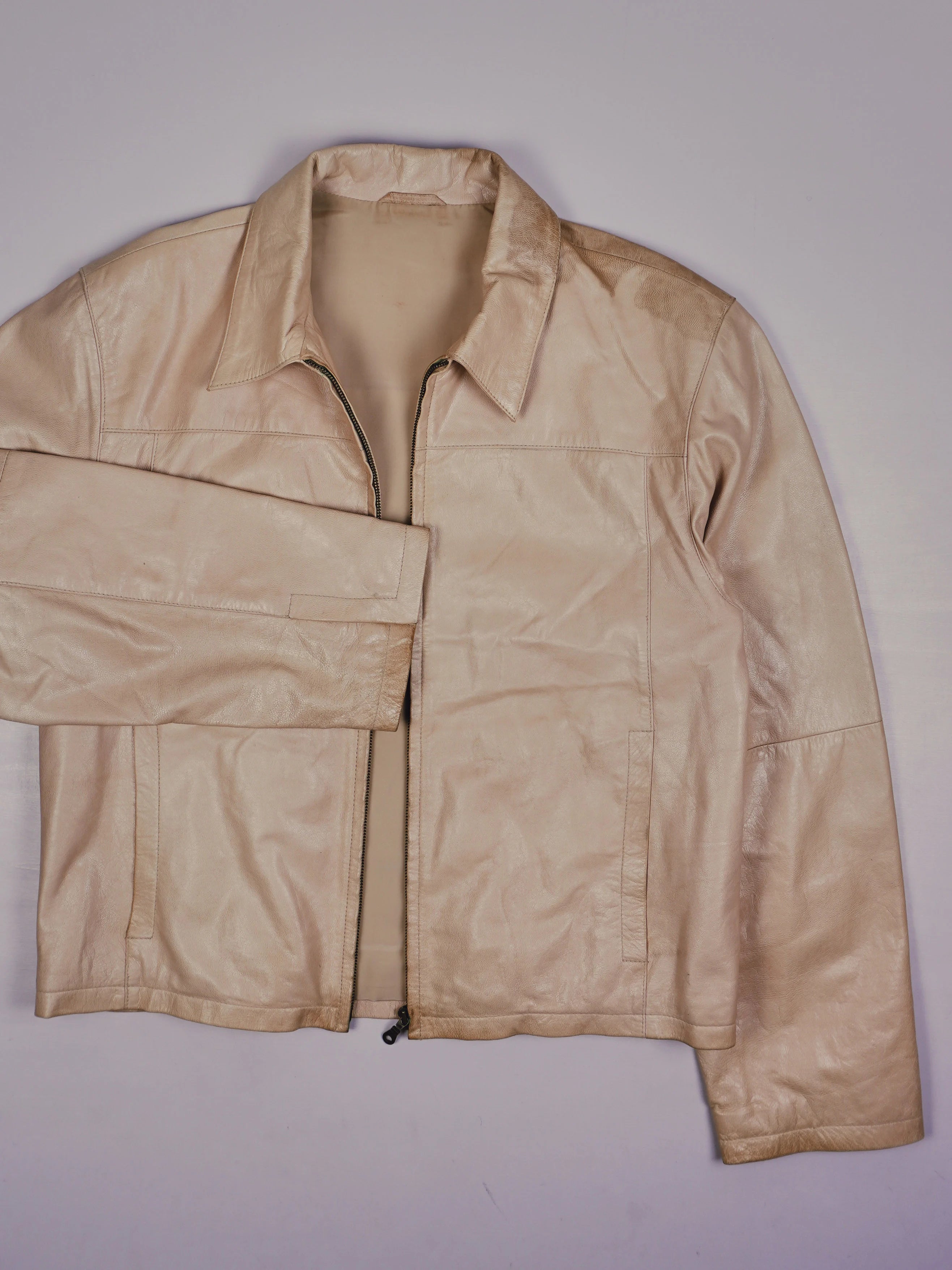 Vintage Lederjacke (L)