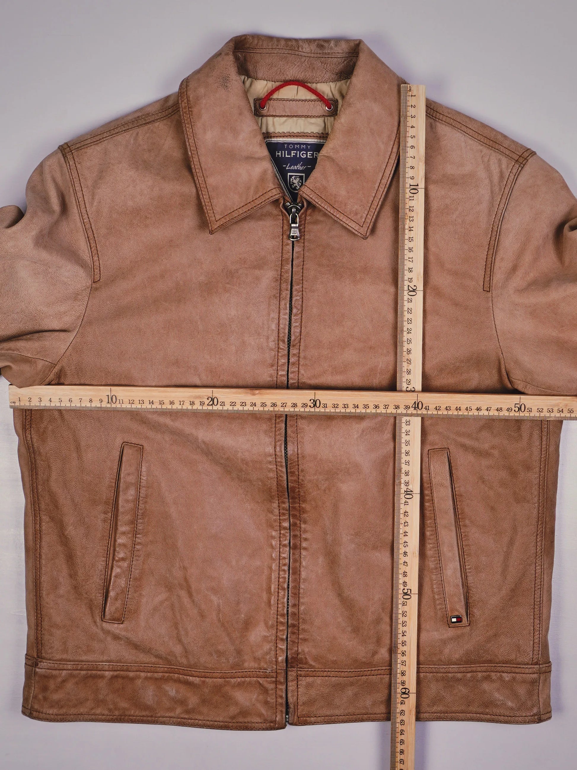 Vintage Tommy Hilfiger Lederjacke (XS)
