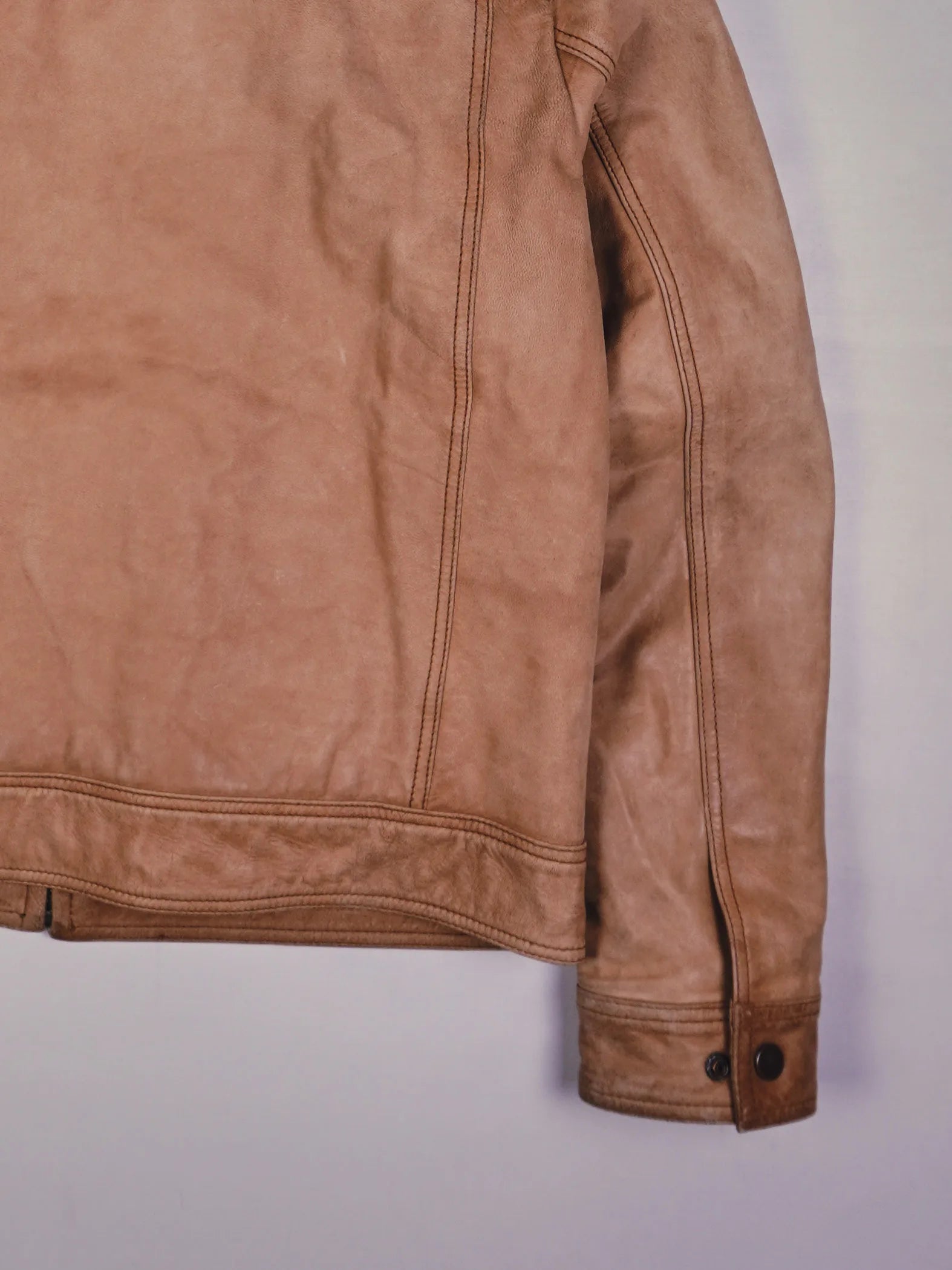 Vintage Tommy Hilfiger Lederjacke (XS)