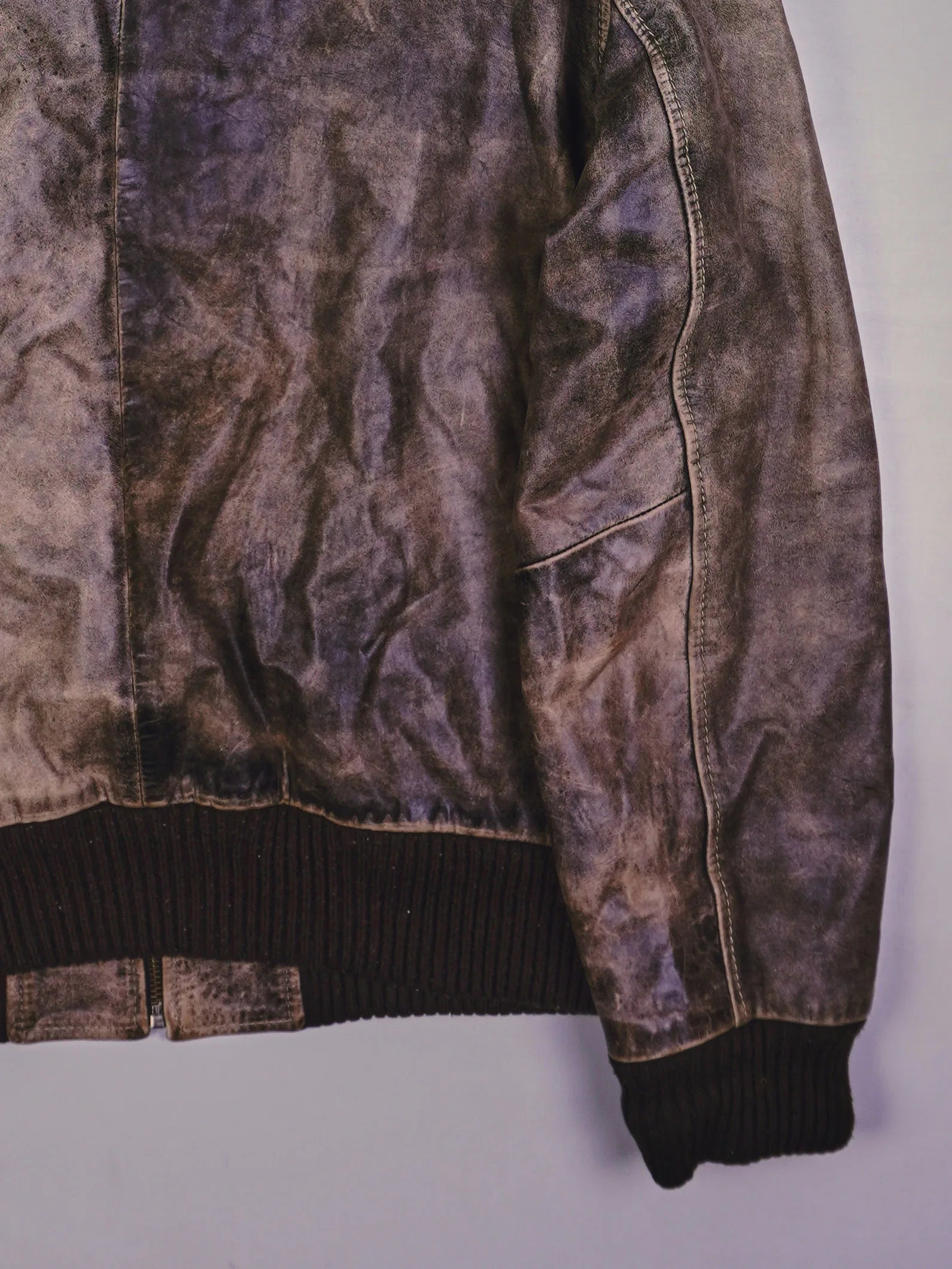 Vintage Kenvelo Supreme Lederjacke (L)