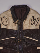 VIntage One Way Biker Lederjacke (XS)