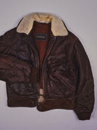 Vintage Zaffers Biker Lederjacke (S)