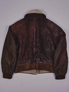 Vintage Zaffers Biker Lederjacke (S)