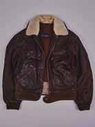 Vintage Zaffers Biker Lederjacke (S)