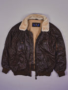 Vintage SF Original Biker Lederjacke (M)