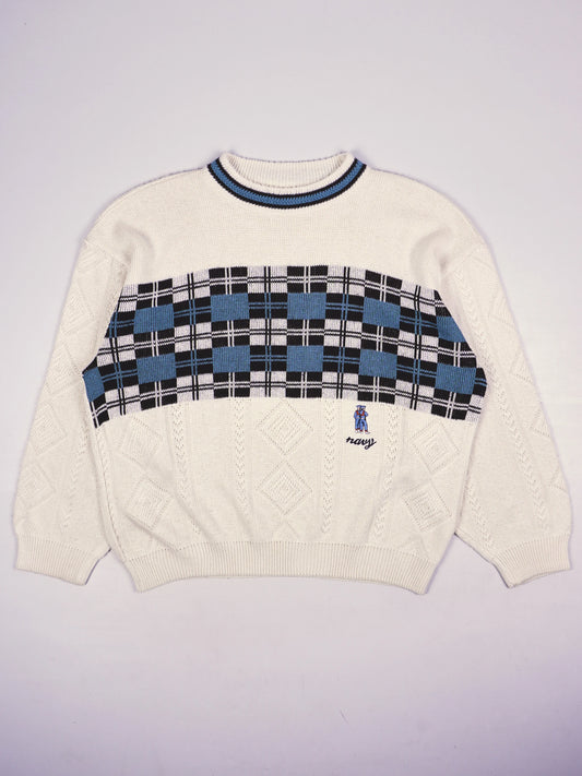 Navy Strickpullover (XL)