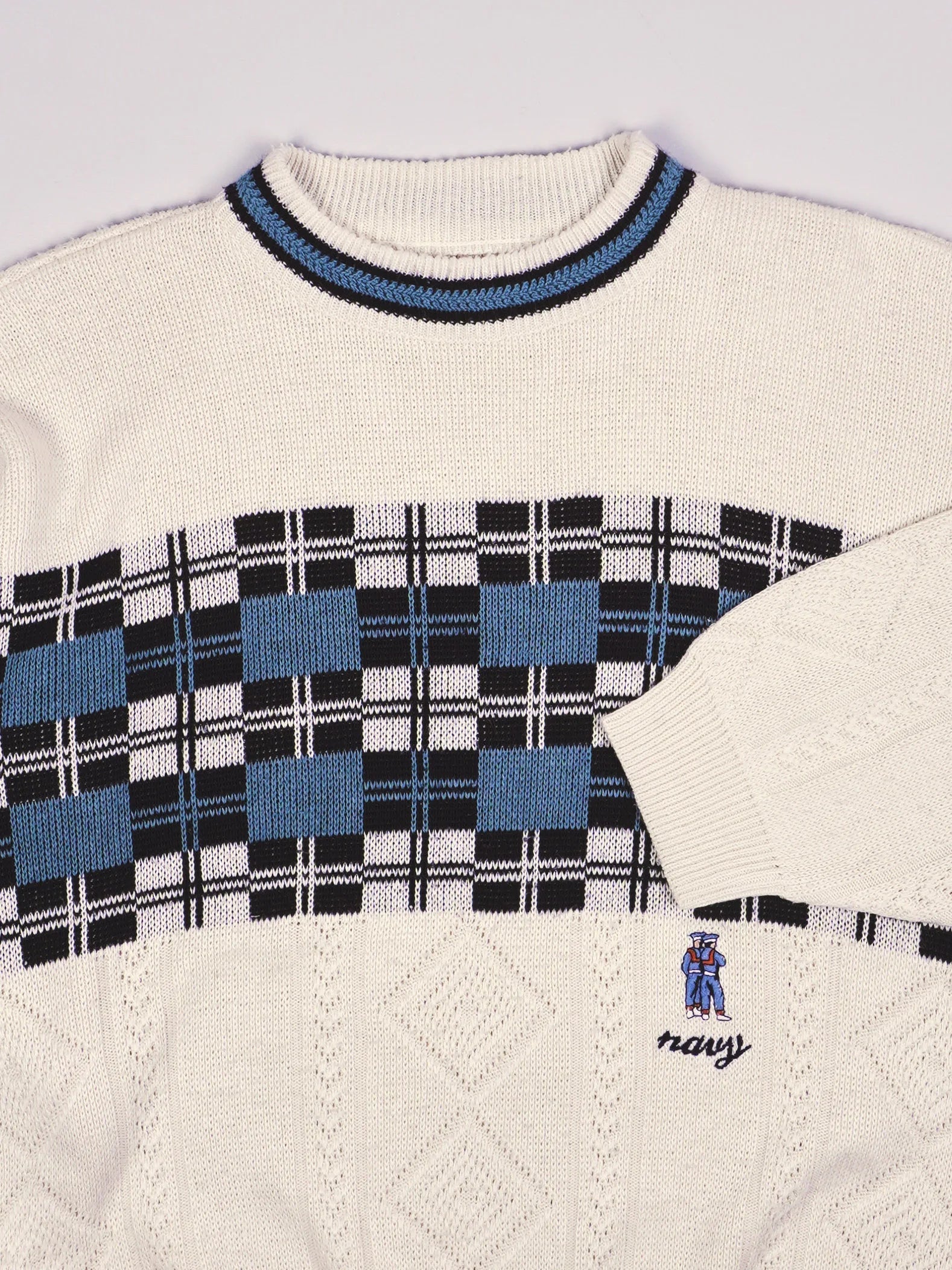 Navy Strickpullover (XL)