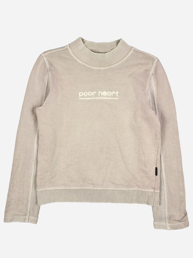 Poor Heart Y2K Sweater (S)