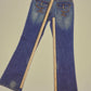 Vintage Vanilla Star Y2K Jeans (W28)