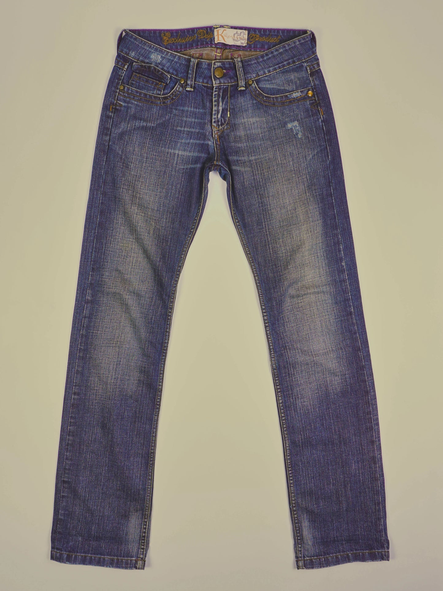 Vintage Low Waist Y2K Jeans (W30)