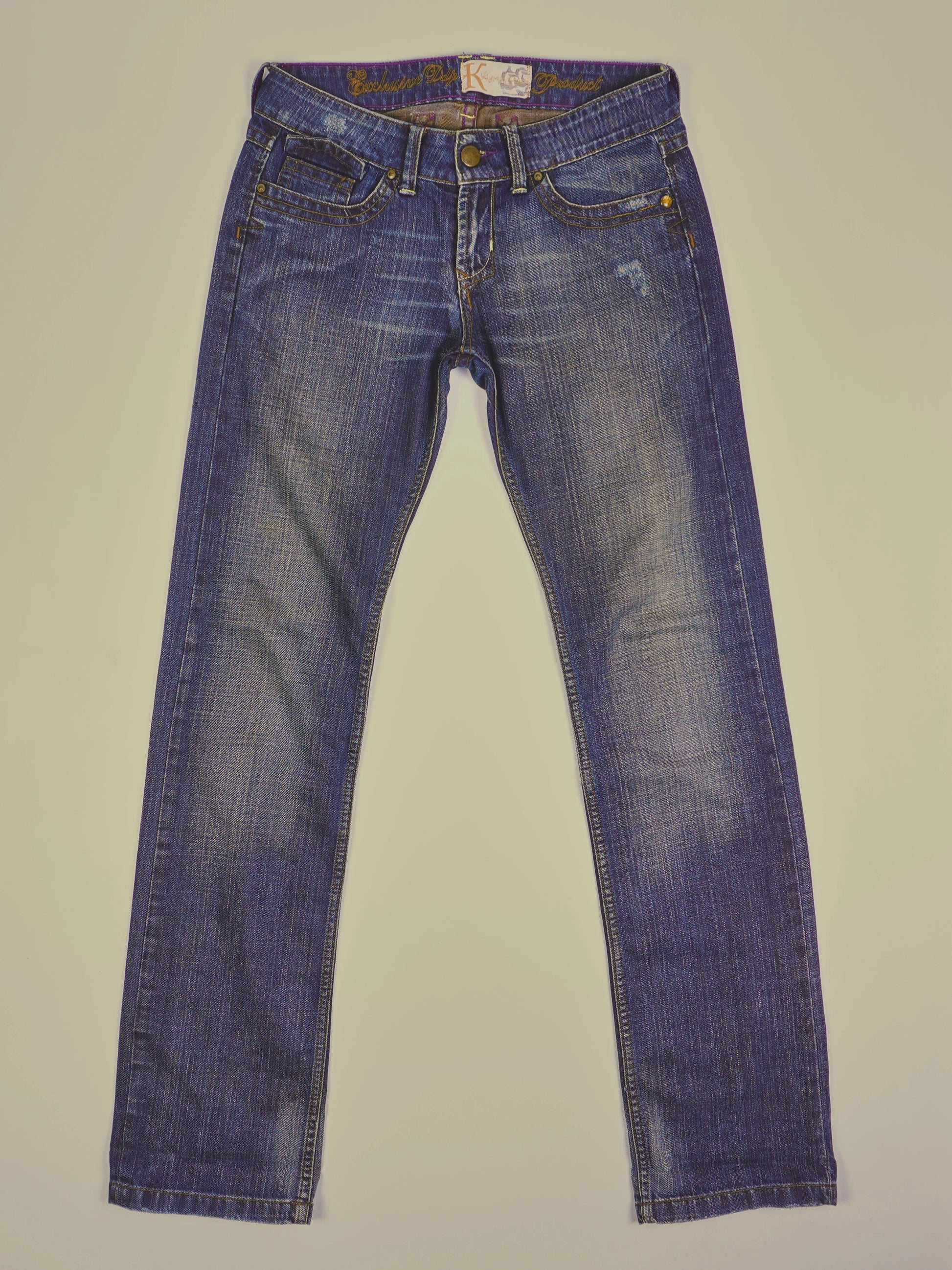 Vintage Low Waist Y2K Jeans (W30)