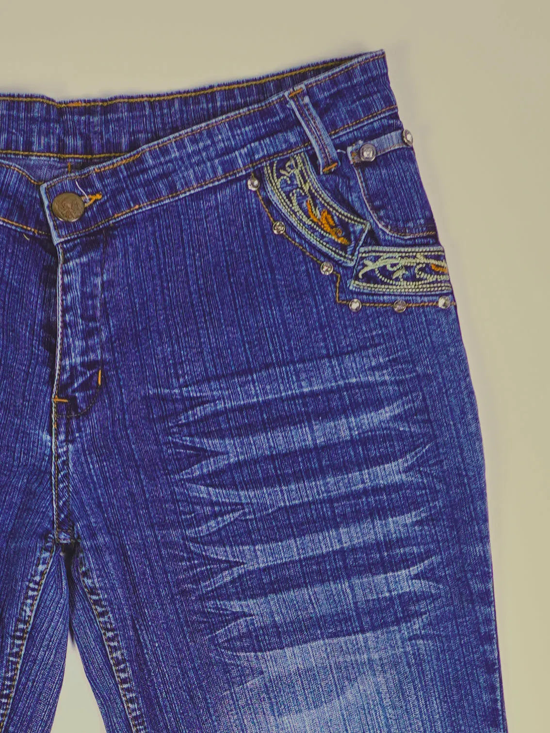 Vintage Low Waist Jeans (W34)
