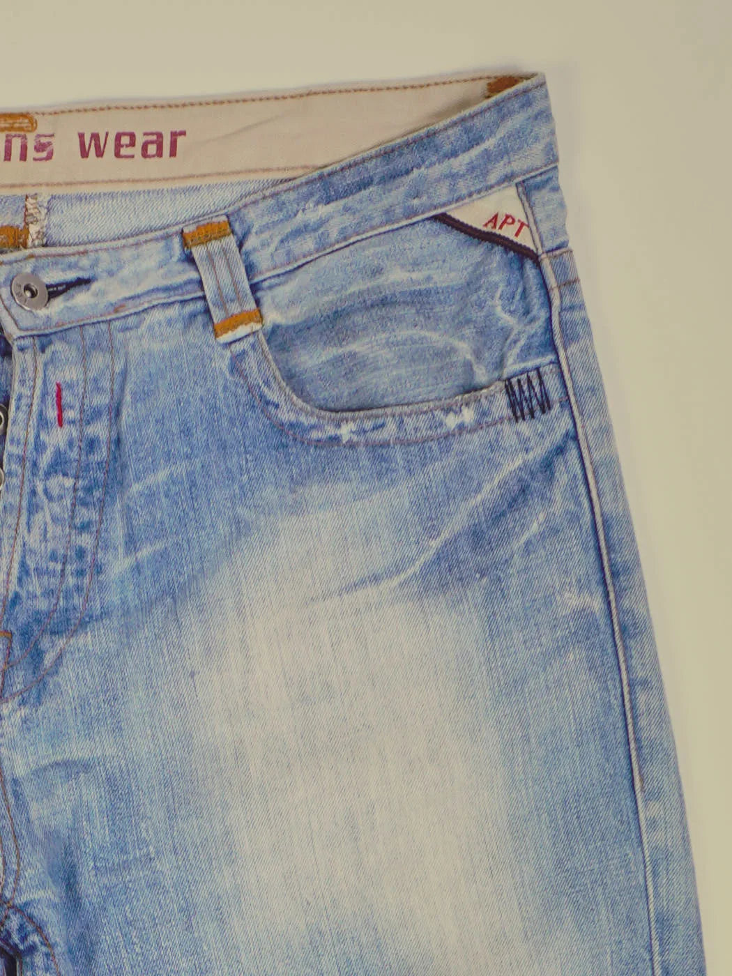 Vintage Washed Jeans (W38)