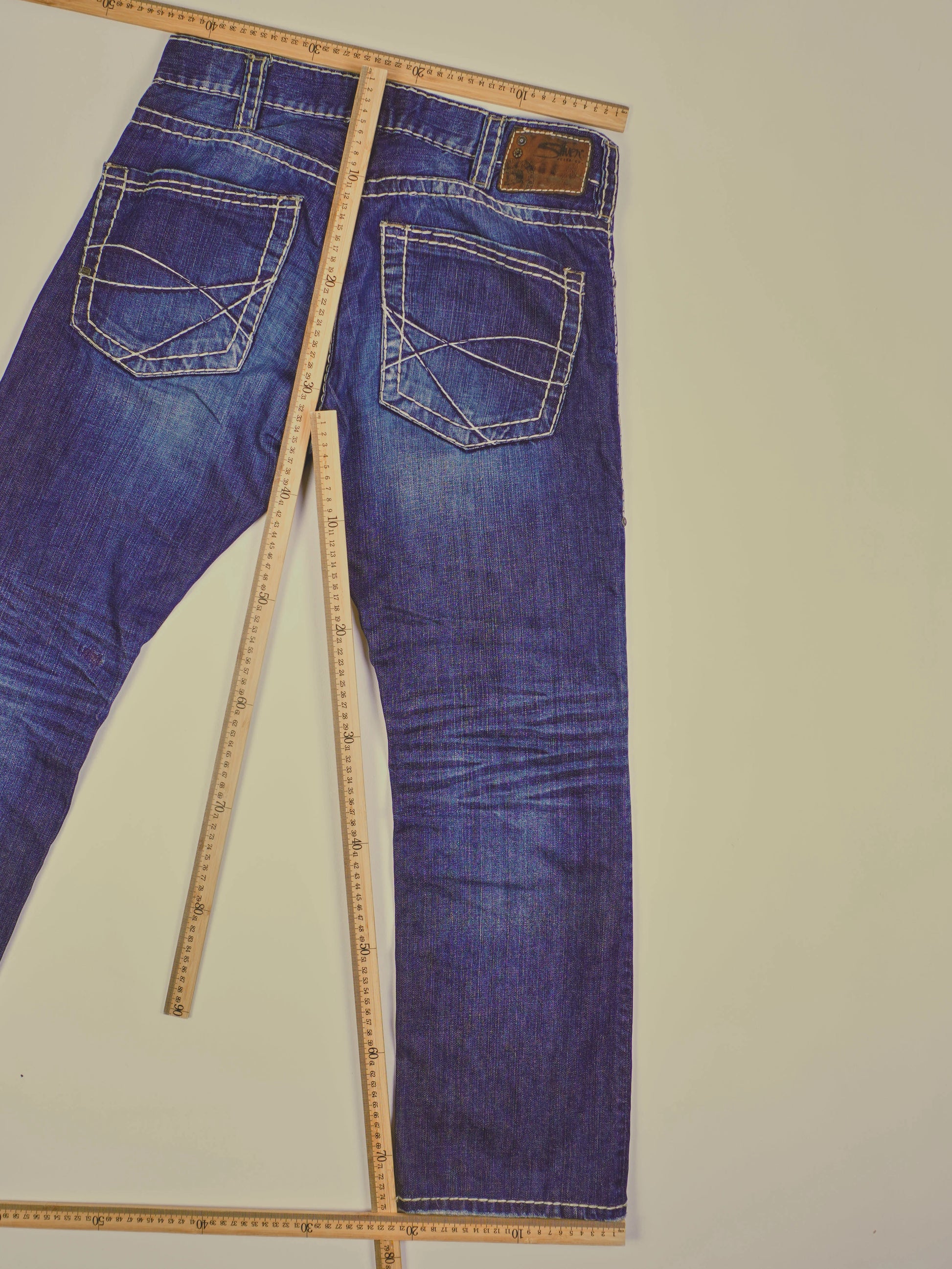 Vintage Silver Jeans (W34)