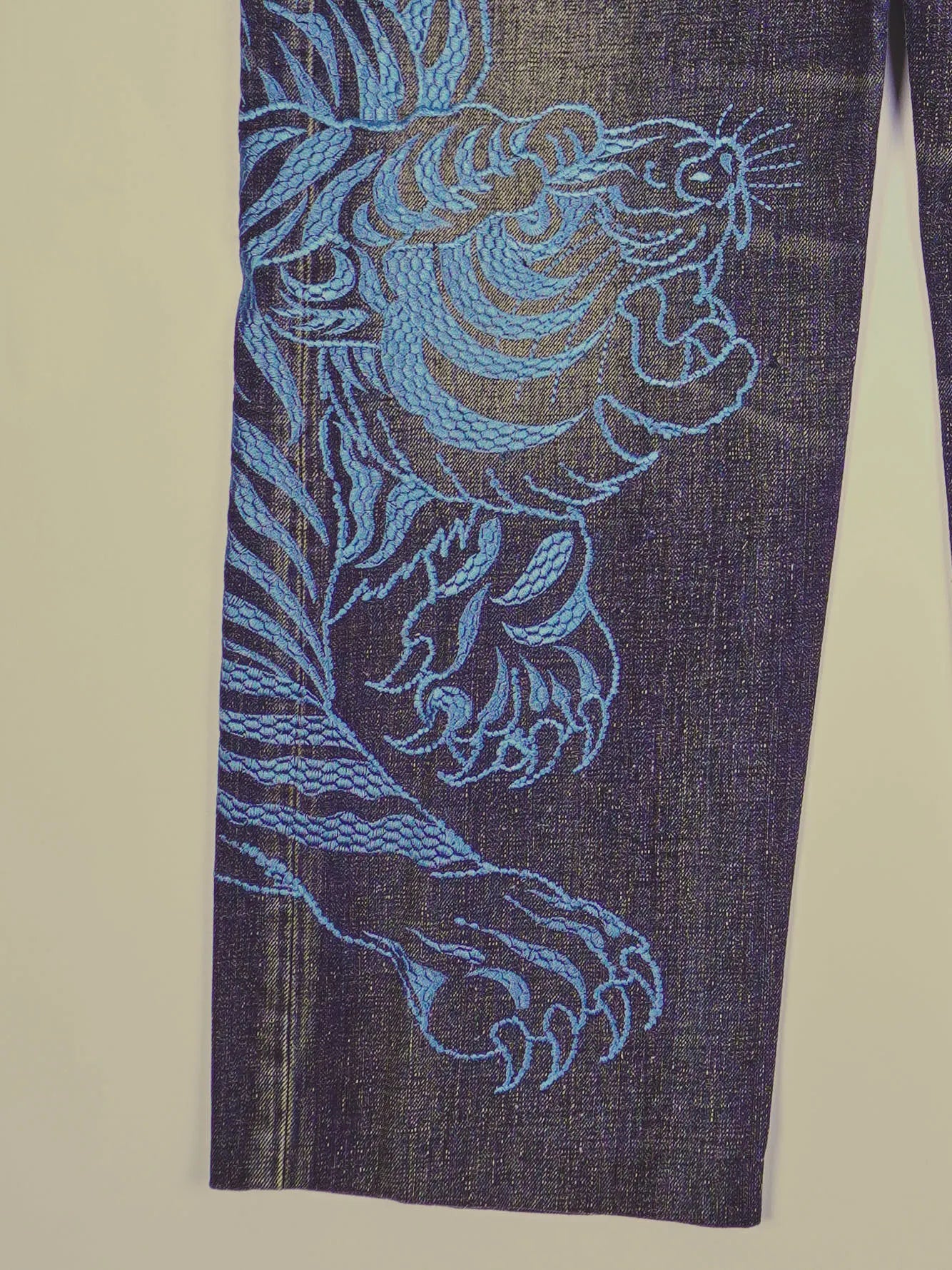 Vintage Printed Jeans (W36)