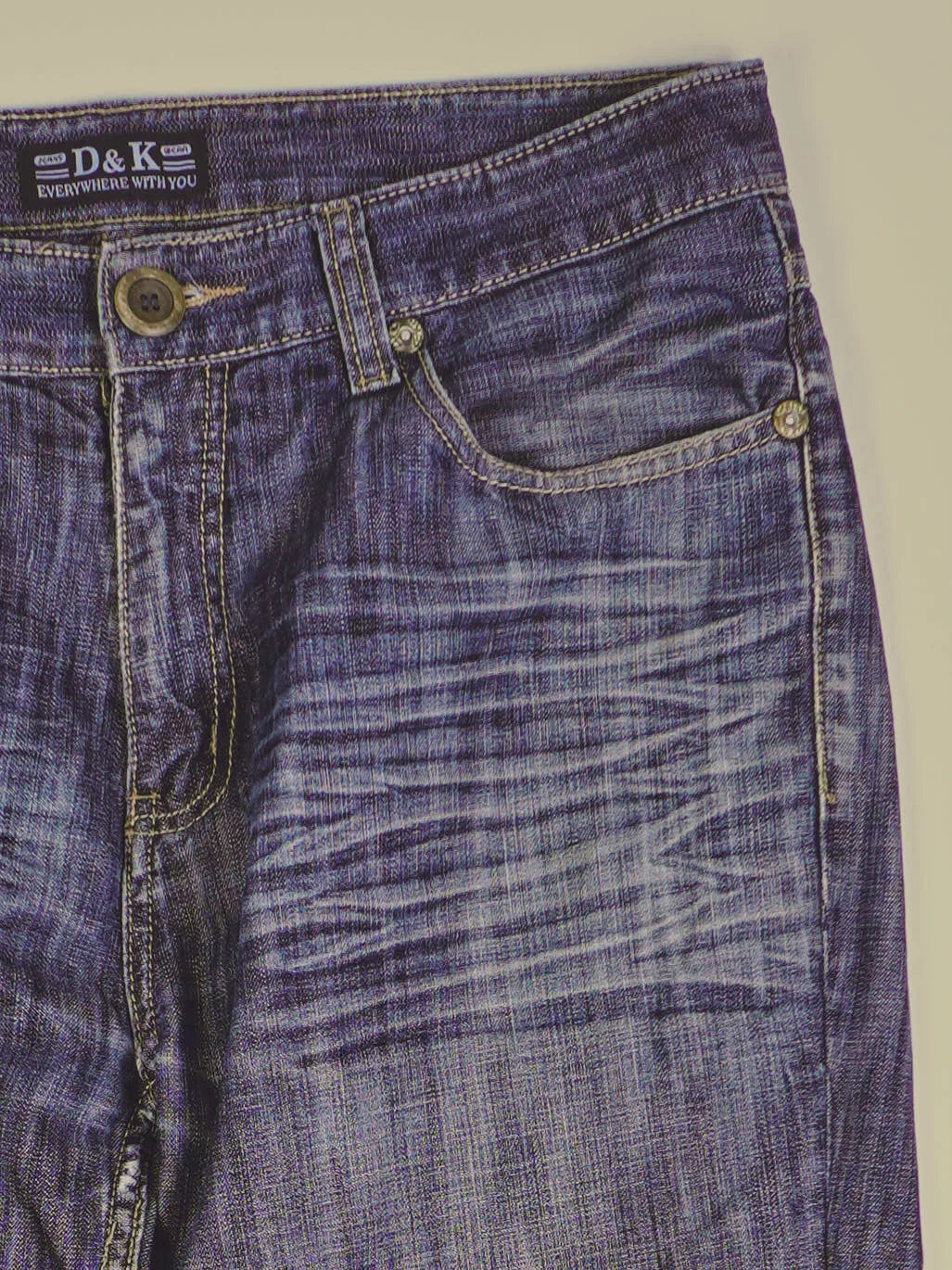 Vintage D&K Washed Jeans (W34)