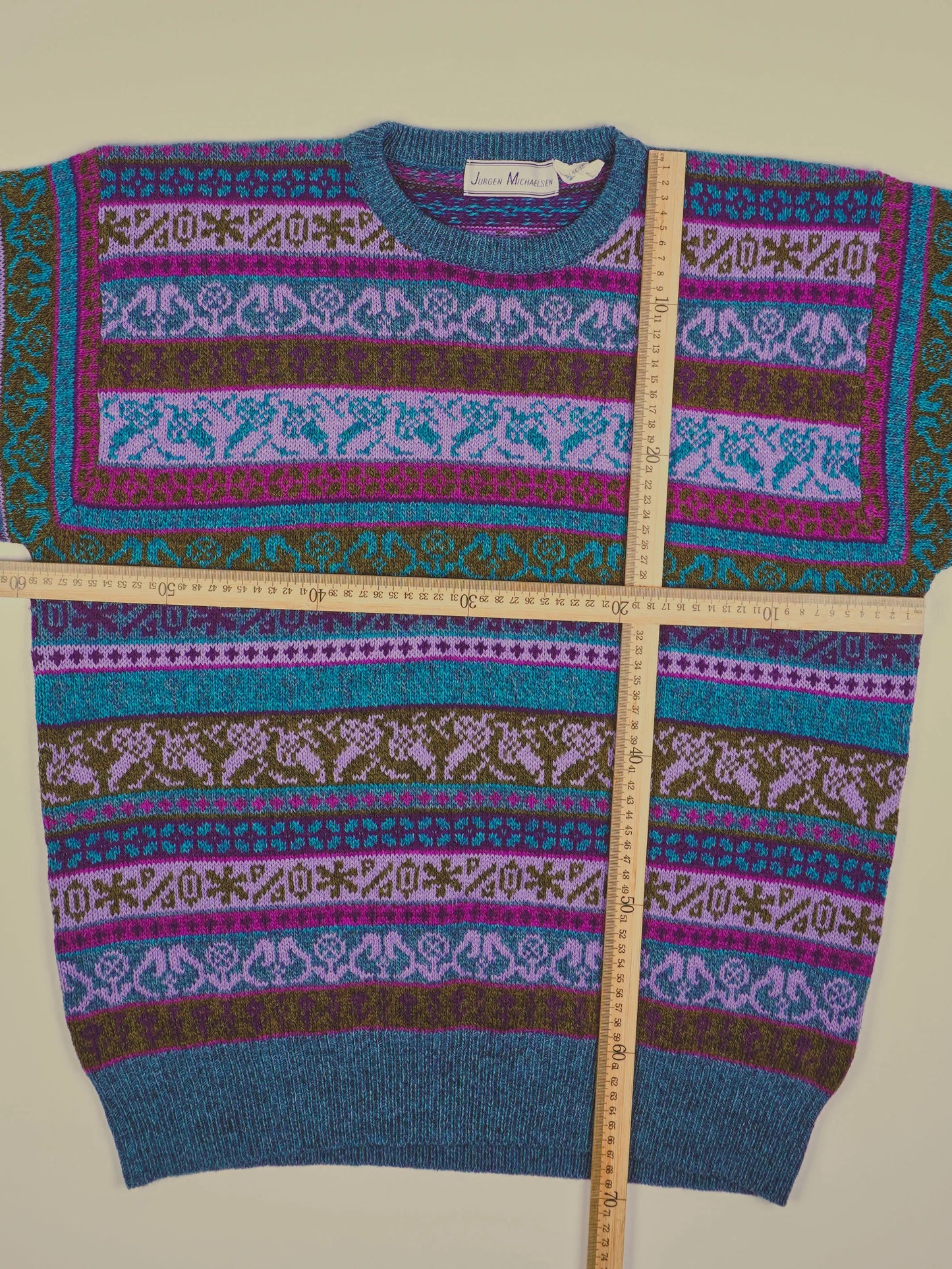 Vintage Jürgen Michaelsen Strickpullover (M)